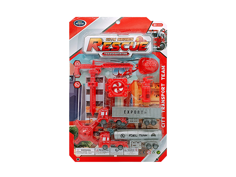Pull Back Fire Fighting Set