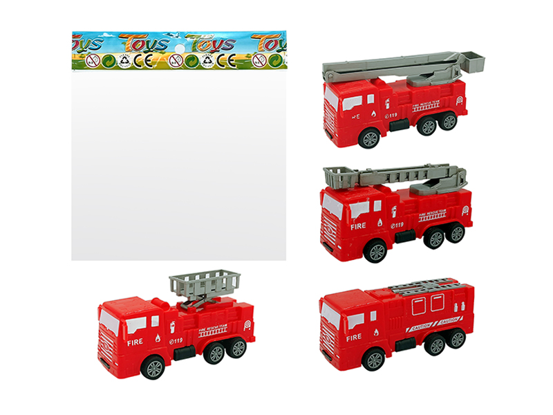 Pull Back Fire Engine