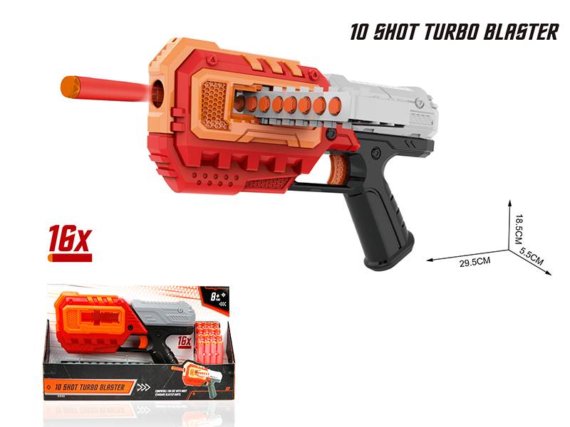 10 Rounds Soft Bullet Gun