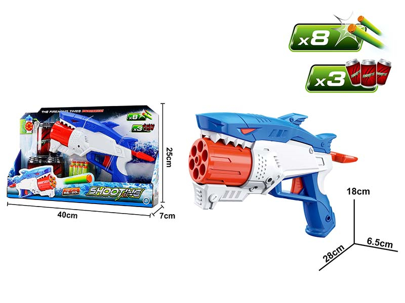 Shark 6 Rounds Soft Bullet Gun