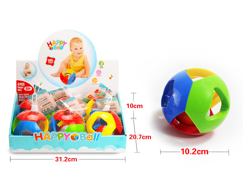 Rattle Balls 6pcs