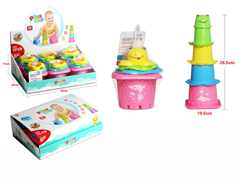 Stacking Cups 6pcs