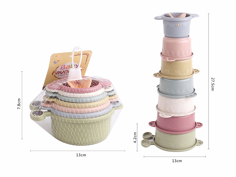 Bug Shape Stacking Cups