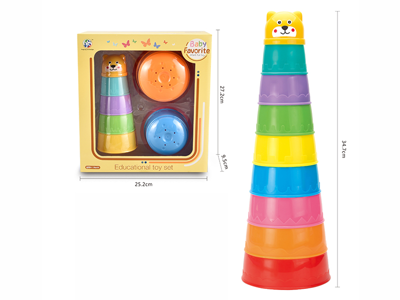 Bread Shape Stacking Cups