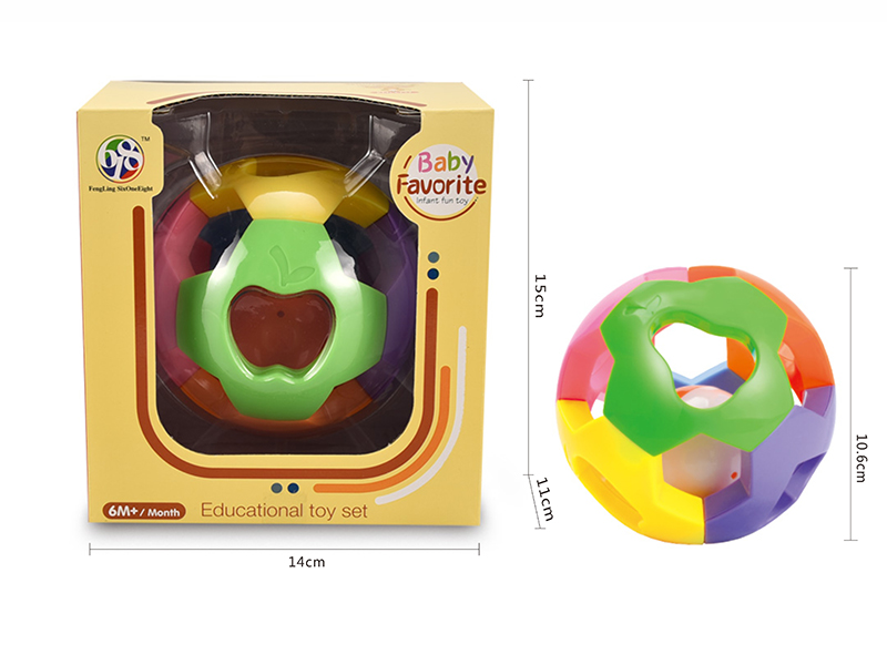 Fruit Shape Colorful Jingle Ball