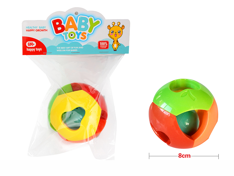 Fruit Shape Colorful Jingle Ball