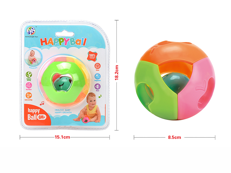 Fruit Shape Colorful Jingle Ball