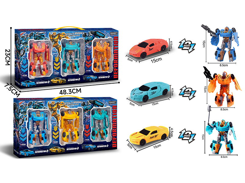 Lamborghini/Bugatti Weilong/Camaro Deformation Toy