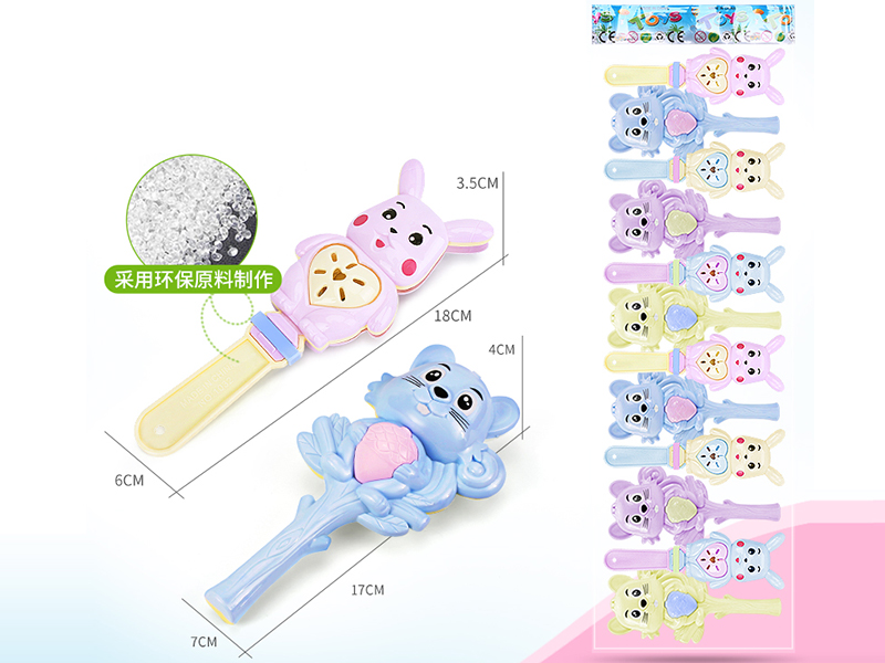 Cartoon Hand Clapper Squirrel Rattles