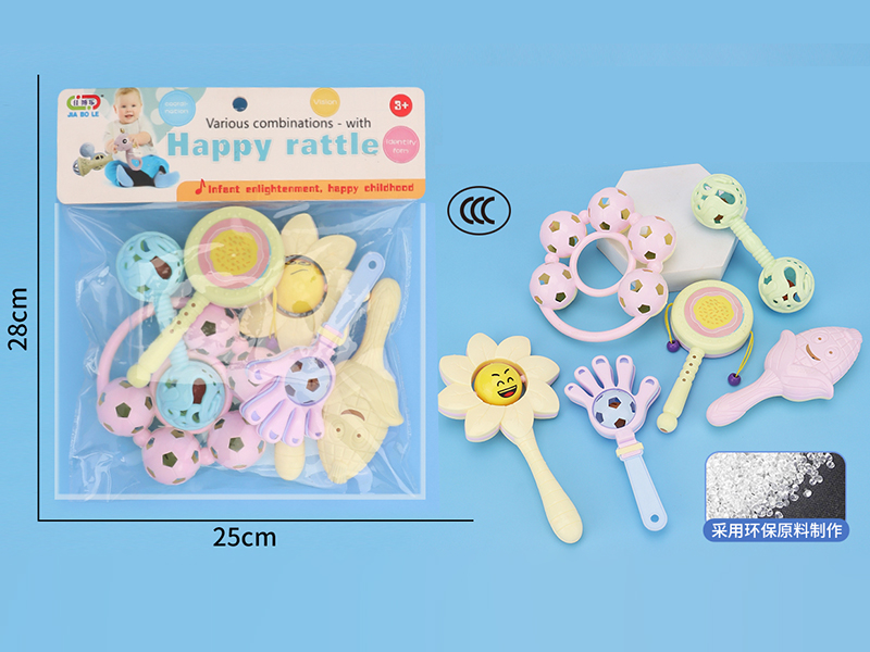 6pcs Baby Rattles