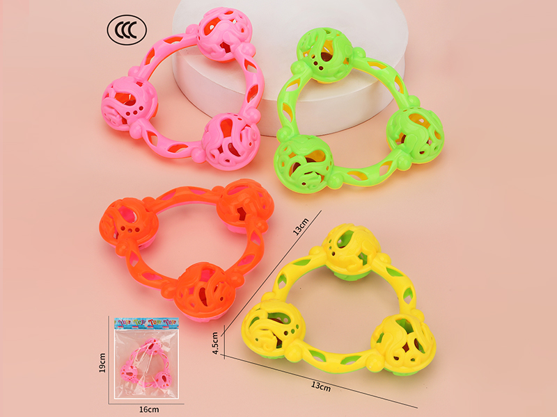 1pcs Three Balls Rattles