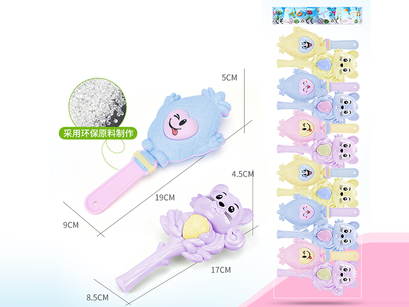 Pineapple Hand Clapper Squirrel Rattles