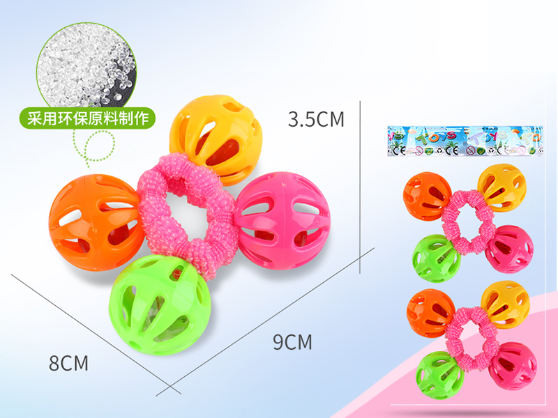 2PCS Dance Foot Hand Bells