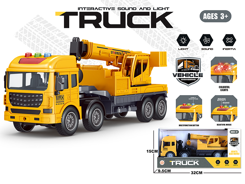Friction Truck Crane(Sound And Light)