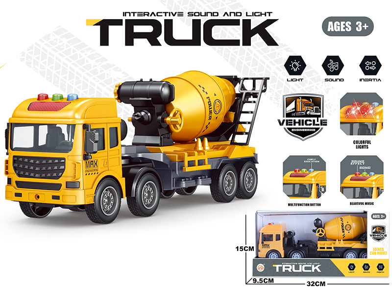 Friction Concrete Mixer(Sound And Light)