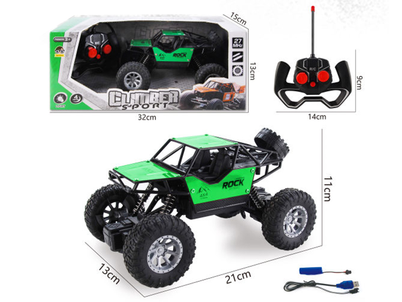 1:24 4-Channel Remote Control Cross Country Car