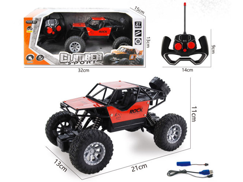 1:24 4-Channel Remote Control Cross Country Car