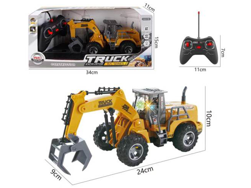 4-Channel Remote Control Engineering Truck