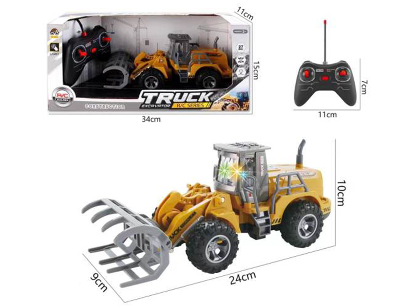 4-Channel Remote Control Engineering Truck