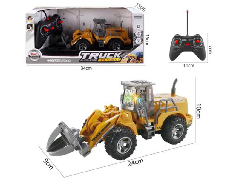 4-Channel Remote Control Engineering Truck