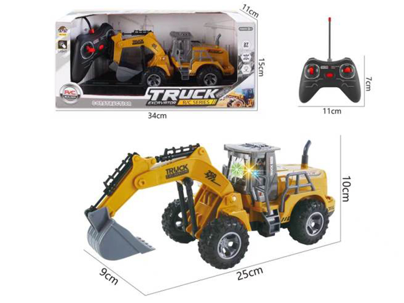 4-Channel Remote Control Engineering Truck
