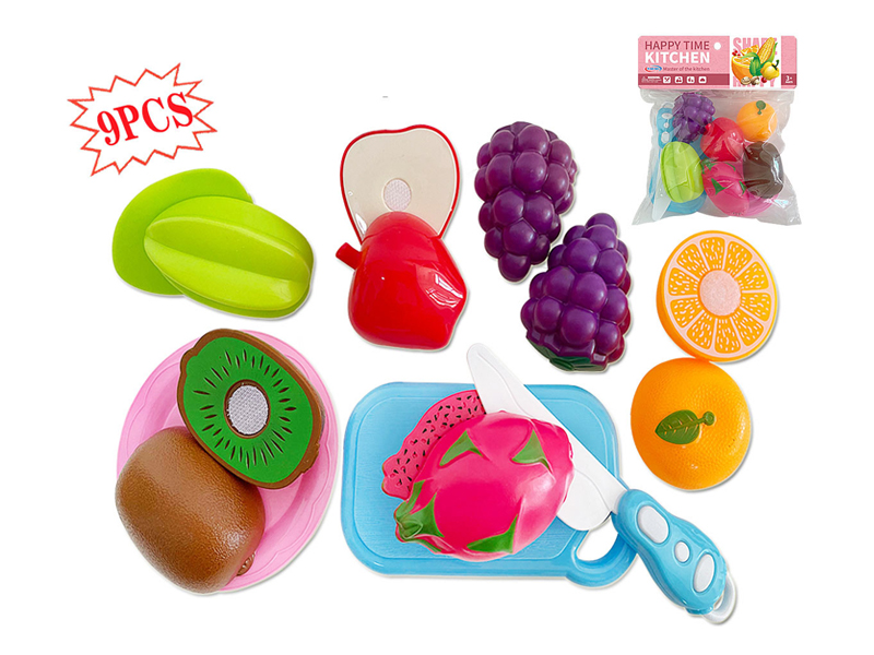 9PCS Cutting Fruit Toy
