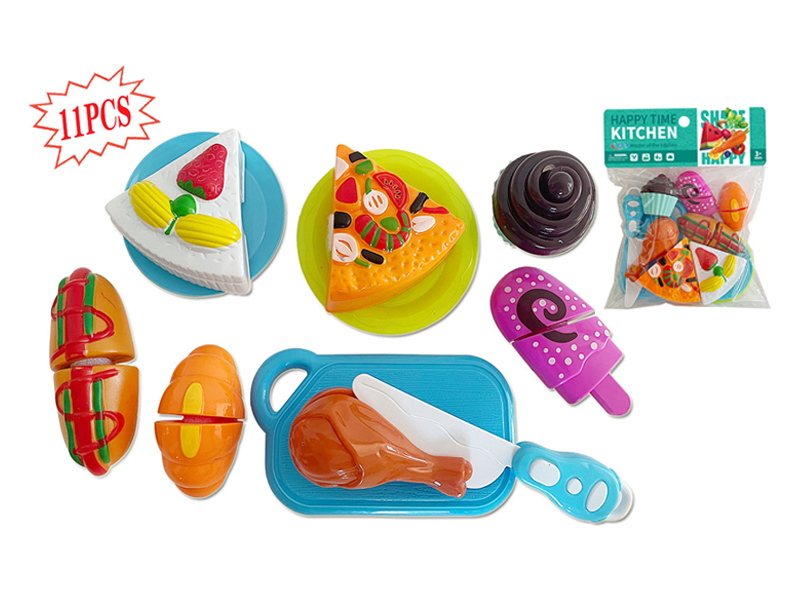 11PCS Cutting Cakebread Toy