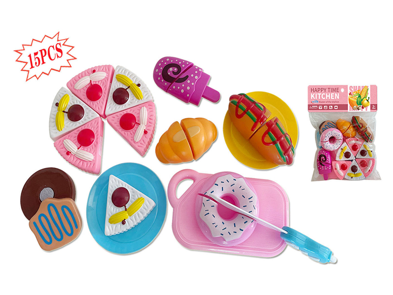15PCS Cutting Cake Toy