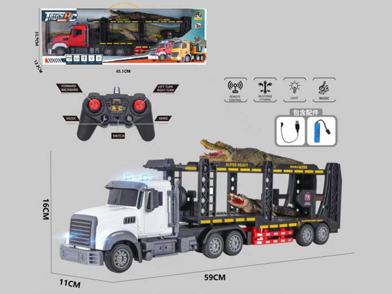 6-Channel Remote Control Transporter Truck