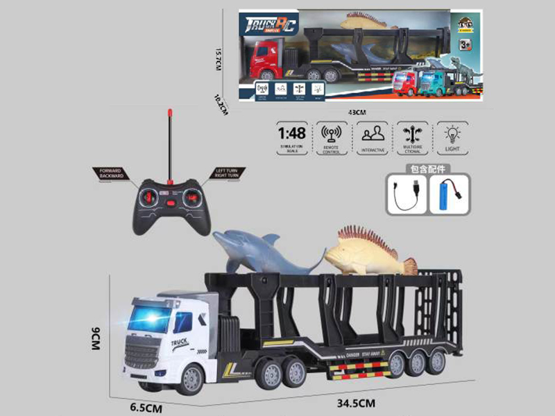 4-Channel Remote Control Transporter Truck
