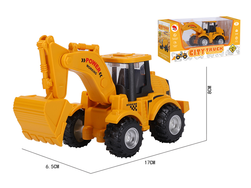 Friction Simulated Engineering Vehicle Excavator
