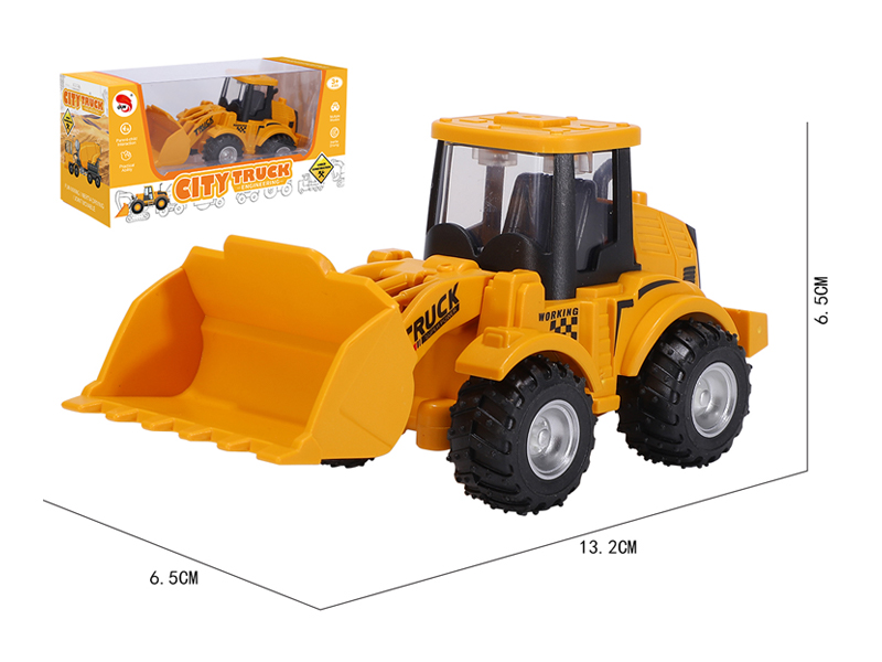 Friction Simulation Engineering Vehicle Bulldozer