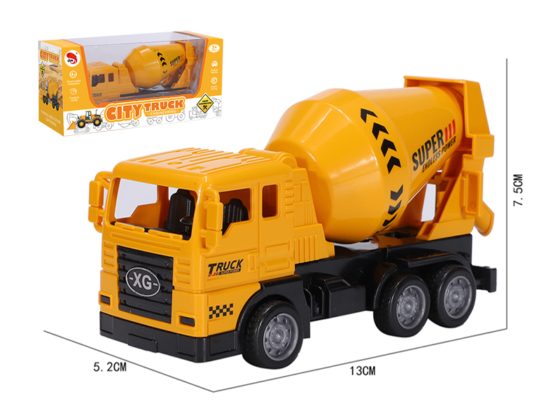 Friction Simulation Engineering Truck Mixer