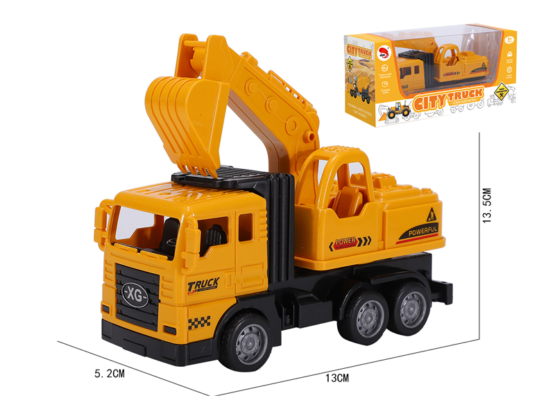 Friction Simulation Engineering Vehicle Digging Vehicle