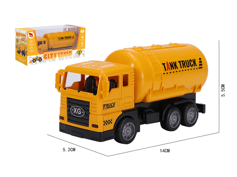 Friction Simulation Engineering Vehicle Oil Tank Vehicle