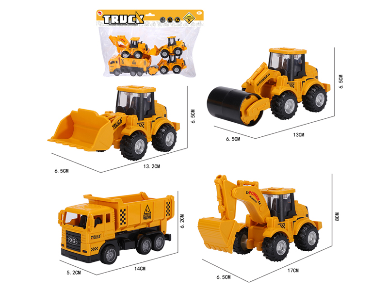 Friction Simulation Engineering Vehicle