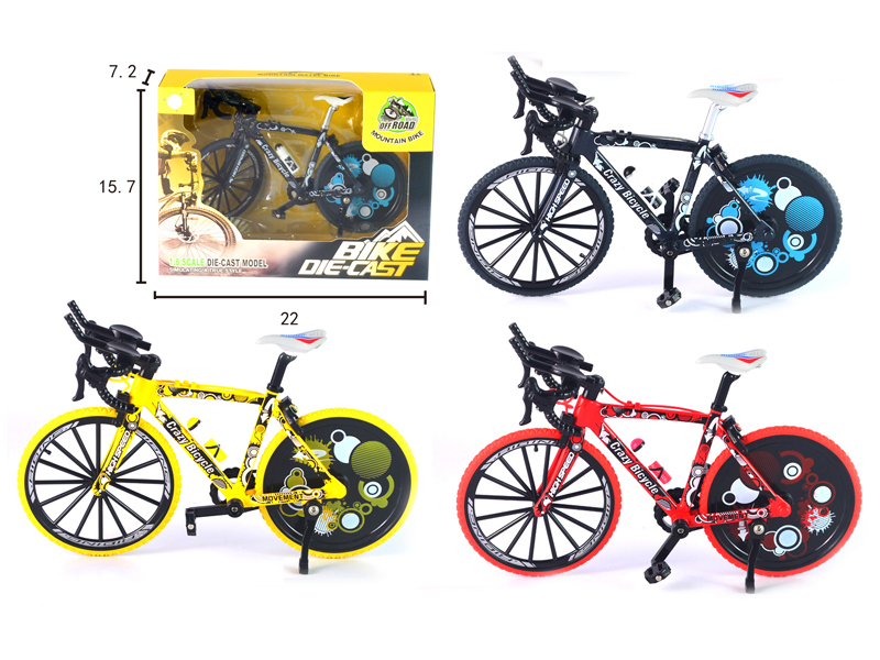 Alloy Graffiti Curved Handle Road Bike