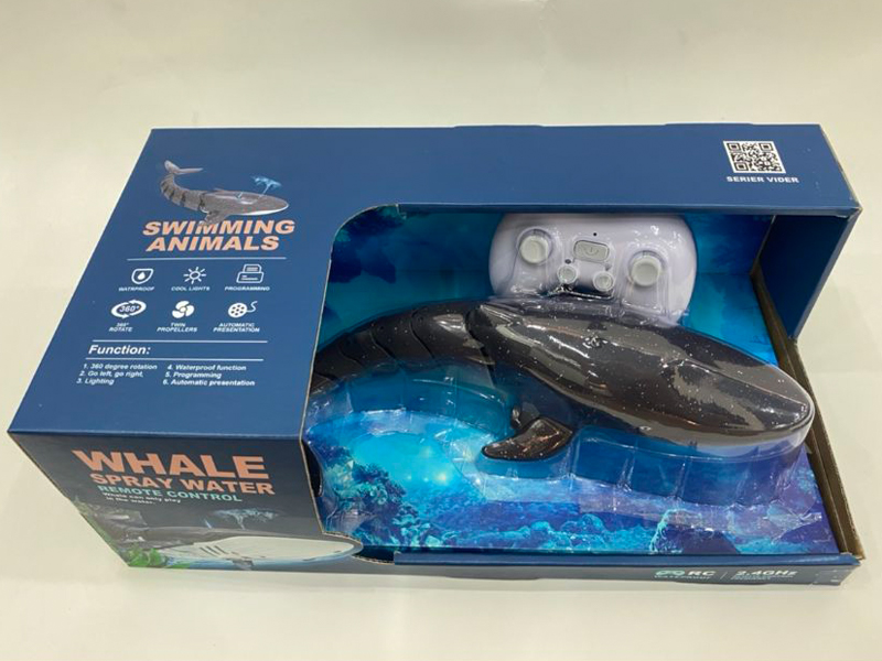 R/C Brown Water Jet Whale