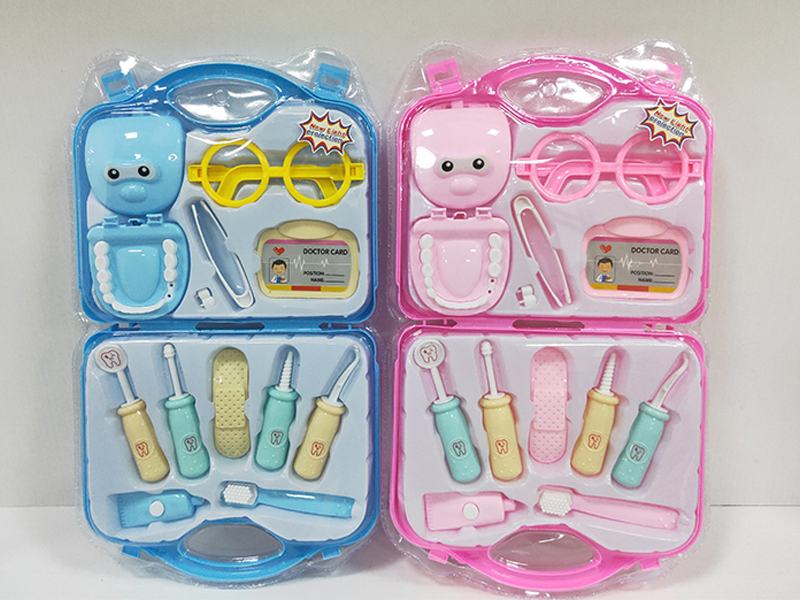 Dental Set With Colorful Lights