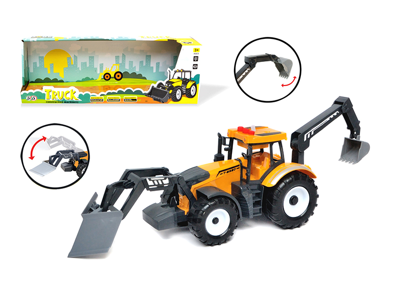 Friction Engineering Vehicle With Light And Sound