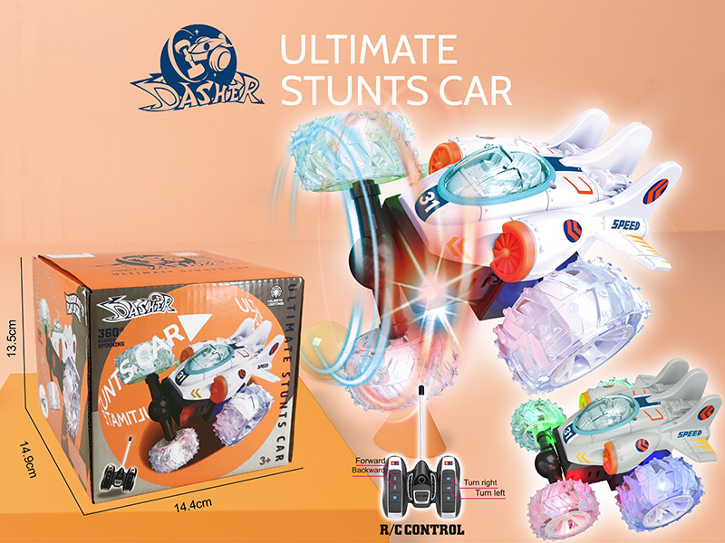 4-Channel Remote Control Stunt Car