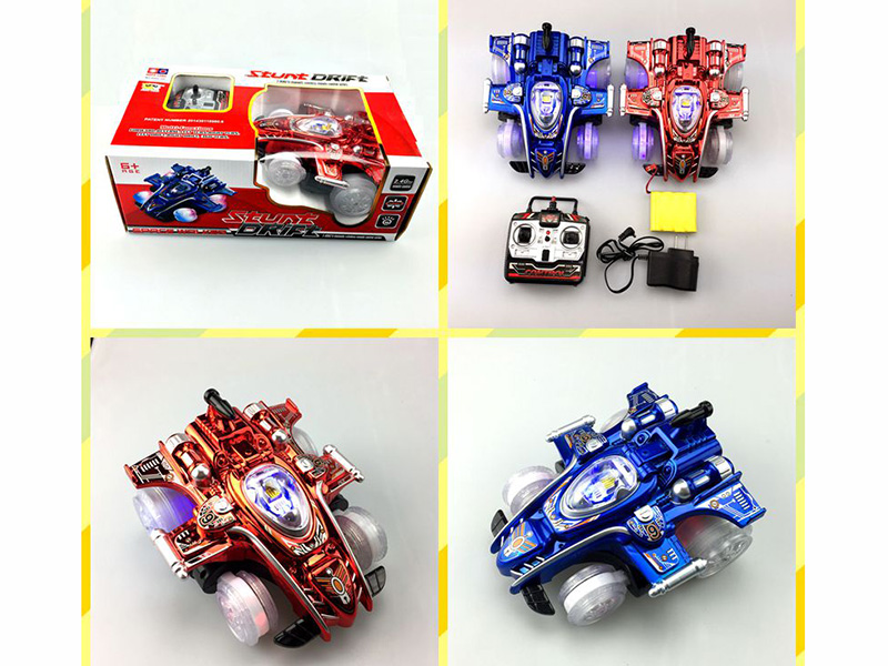 2.4G 6-Channel Remote Control Stunt Car(Include Batteries)