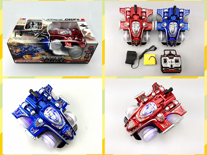 2.4G 6-Channel Remote Control Stunt Car(Include Batteries)