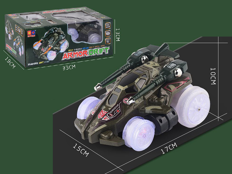 2.4G 6-Channel Remote Control Stunt Car(Include Batteries,USB)