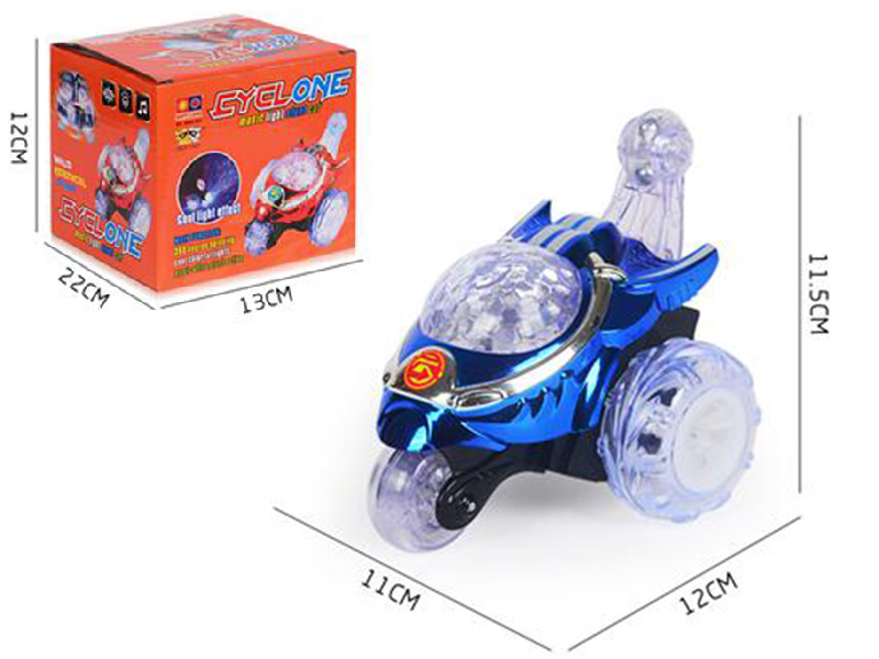 4-Channel Remote Control Music Stunt Car(Include Batteries,USB)