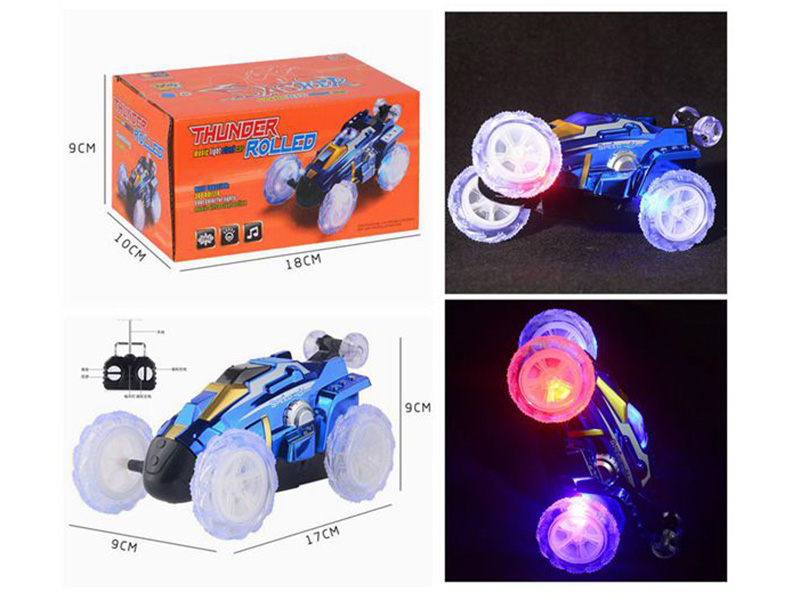 4-Channel Remote Control Stunt Car