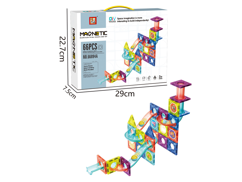 66Pcs Diy Color Window Track Magnetic Sheet