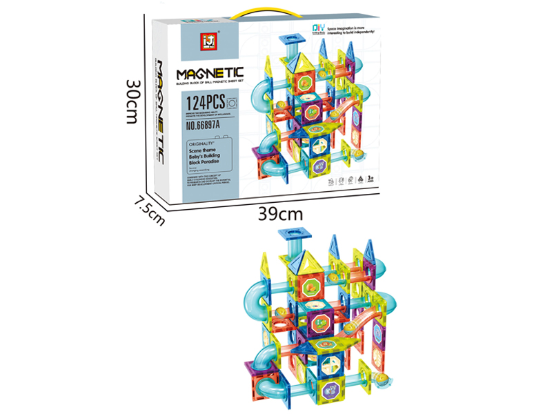 124Pcs Diy Color Window Track Magnetic Sheet