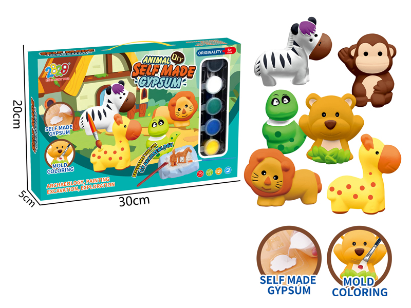 Animal Series Gypsum Archaeological Paintings