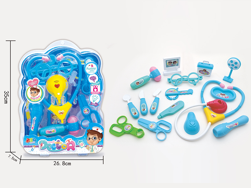 Blue Children's Doctor Set 16pcs